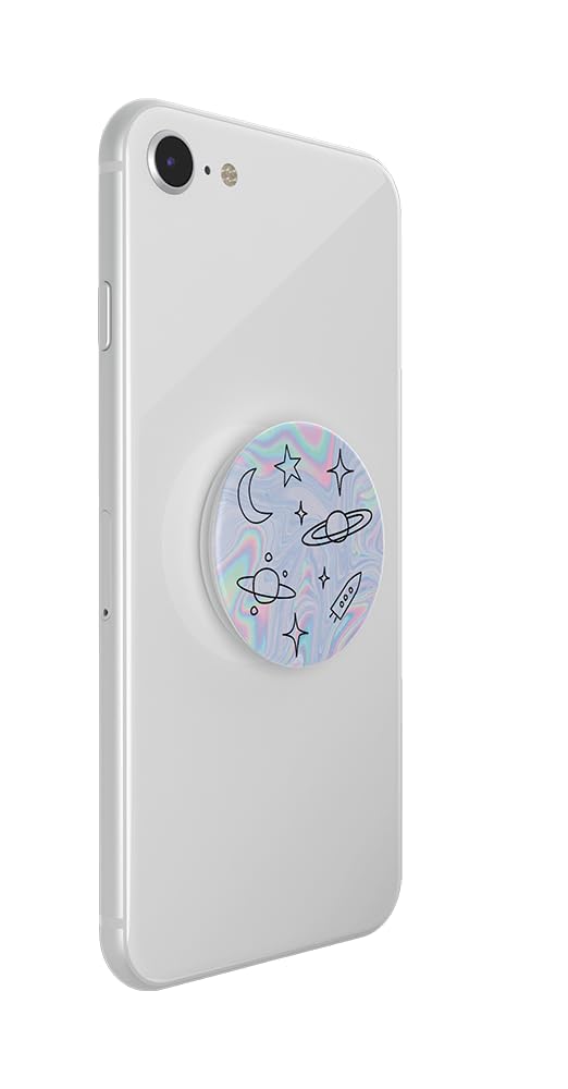 PopSockets Phone Grip with Expanding Kickstand, Adhesive Grip - Space Doodle