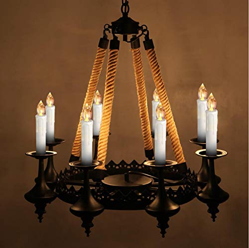 Houdlee LED Flameless Taper Candles with Remote Control and Removable Clips ,Flickering 4 Inches Birthday Candles ,Set of 10 Warm White Candle