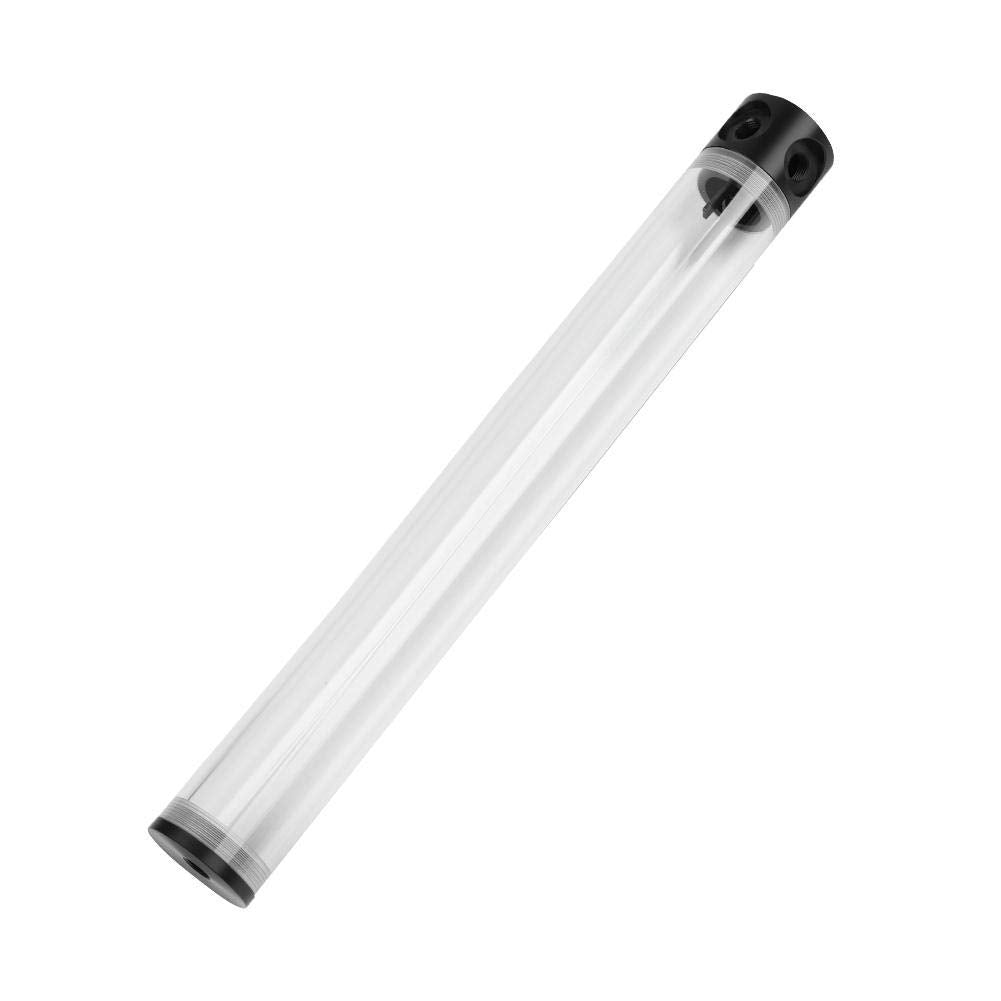 Yoidesu CPU Cooling Heat Exchanger 50mm Diameter Cylinder Water Cooling G1/4 Thread Computer DIY Cylinder Water for CPU Cooling Multiple Length(400mm)