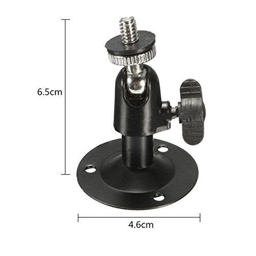 exgoofit Camera Bracket Mount Pack of 4 Metal Outdoor/Indoor Use Security Bracket for Oculus Rift Sensor, Arlo, Arlo Pro, CCTV Suvellicance System