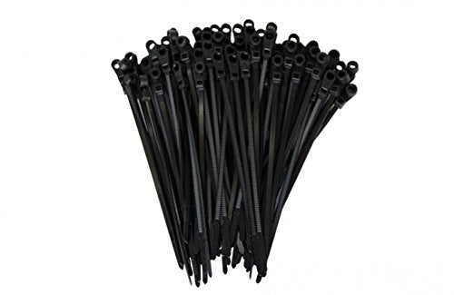 12-in Screw Mount, 100-Pack 120-lb, Black, Speciality Cable Tie
