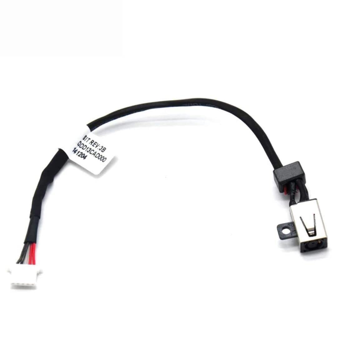 Fleshy Leaf DC Power Jack Harness Cable Replacement for Dell XPS 13 L321X L322X 9333 DD13CAD000 K0MTJ 0K0MTJ GRM3D 0GRM3D