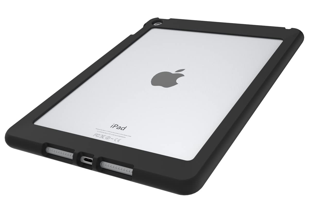 Compulocks iPad 10.2-inch Rugged Edge Case Protective Cover - Bumper for Tablet - Rugged - Rubber - Black - for Apple 10.2-inch iPad, 10.5-inch iPad