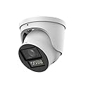 EmpireTech Smart IR and Warm Dual Lights 4MP 1/1.8" CMOS Turret IP POE Camera,Two-Way Talk,IVS,Motion Detection,IPC-T54PRO-AS (3.6mm)