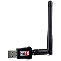 SANOXY Wireless USB 300MBPS Network Adapter Wi-Fi Dongle LAN Card PC w/Antenna