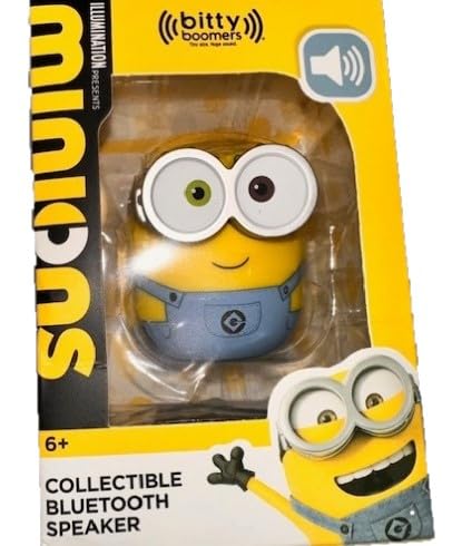 Bitty Boomers Universal The Rise of Gru: Minions Bob - Mini Bluetooth Speaker