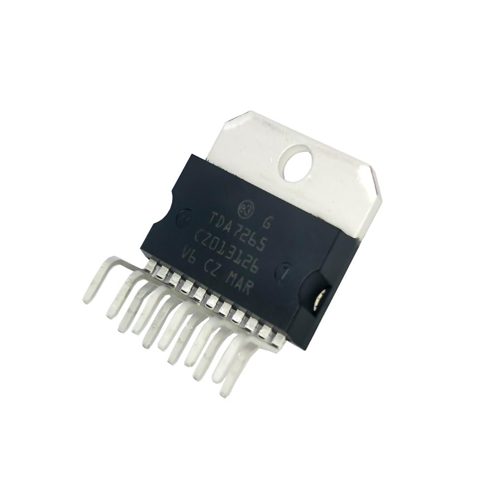 YEGAFE 2Pcs TDA7265 25 + 25W Dual Stereo Audio Power Amplifier Chip IC TDA 7265 New