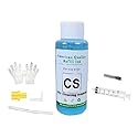 VC DTF Printhead Cleaning Kit Printer Nozzle Cleaner Fluid Solution Print Head Flush Cleaning for Epson Piezo Printhead (100ml/per Bottle) Full Kits