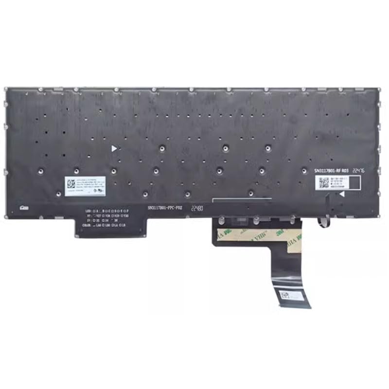 CWXKGL Replace Laptop Keyboard for Lenovo IdeaPad Gaming 3 15IAH7 82S9 US with backlit