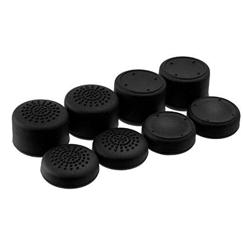 Pack of 8 pcs Analog Controller Gamepad Raised Antislip Thumb Stick Grips Thumbsticks Joystick Cap Cover for PS4, PS3, Xbox 360, Wii U, PS2 Controller