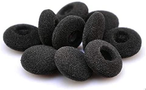 SoftRound 24 Pack Foam Earbud Earpad Ear Bud Pad Replacement Sponge Covers for iPod iPhone Itouch Ipad Headsets T-017-24Pack
