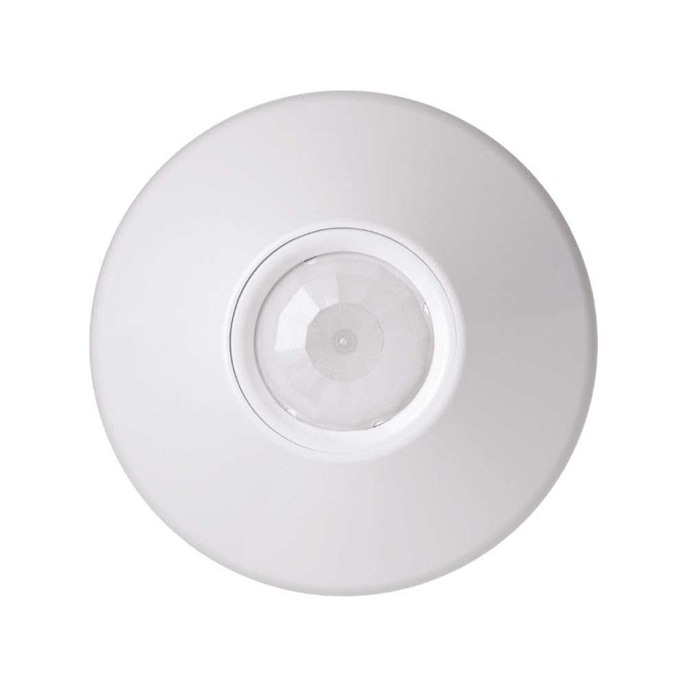 SensorSwitch Ceiling Motion Sensor, PDT Passive Dual Technology Passive Infrared PIR and Microphonics Occupancy Sensor, 360° Large Motion Detection