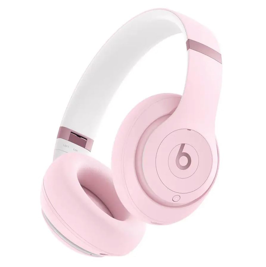Beats Studio Pro - Wireless Noise Cancelling Over-The-Ear Headphones - Matte Pink (Renewed)