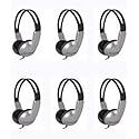 Koss ED1TC 6-Pack Stereo Headphones for Schools / Libraries / Educational