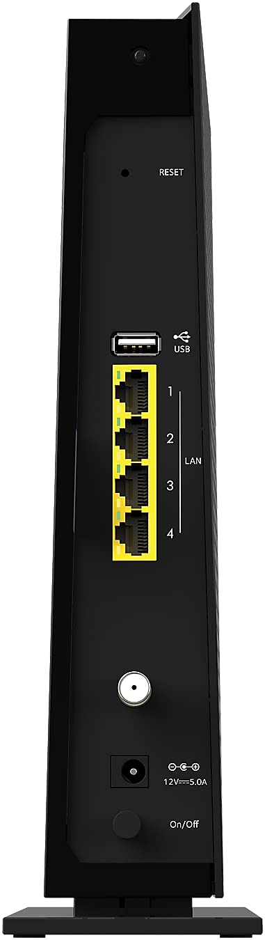 NETGEAR Cable Modem WiFi Router Combo C6300 | Compatible with Cable Providers Including Xfinity by Comcast, Spectrum, Cox for Cable Plans Up