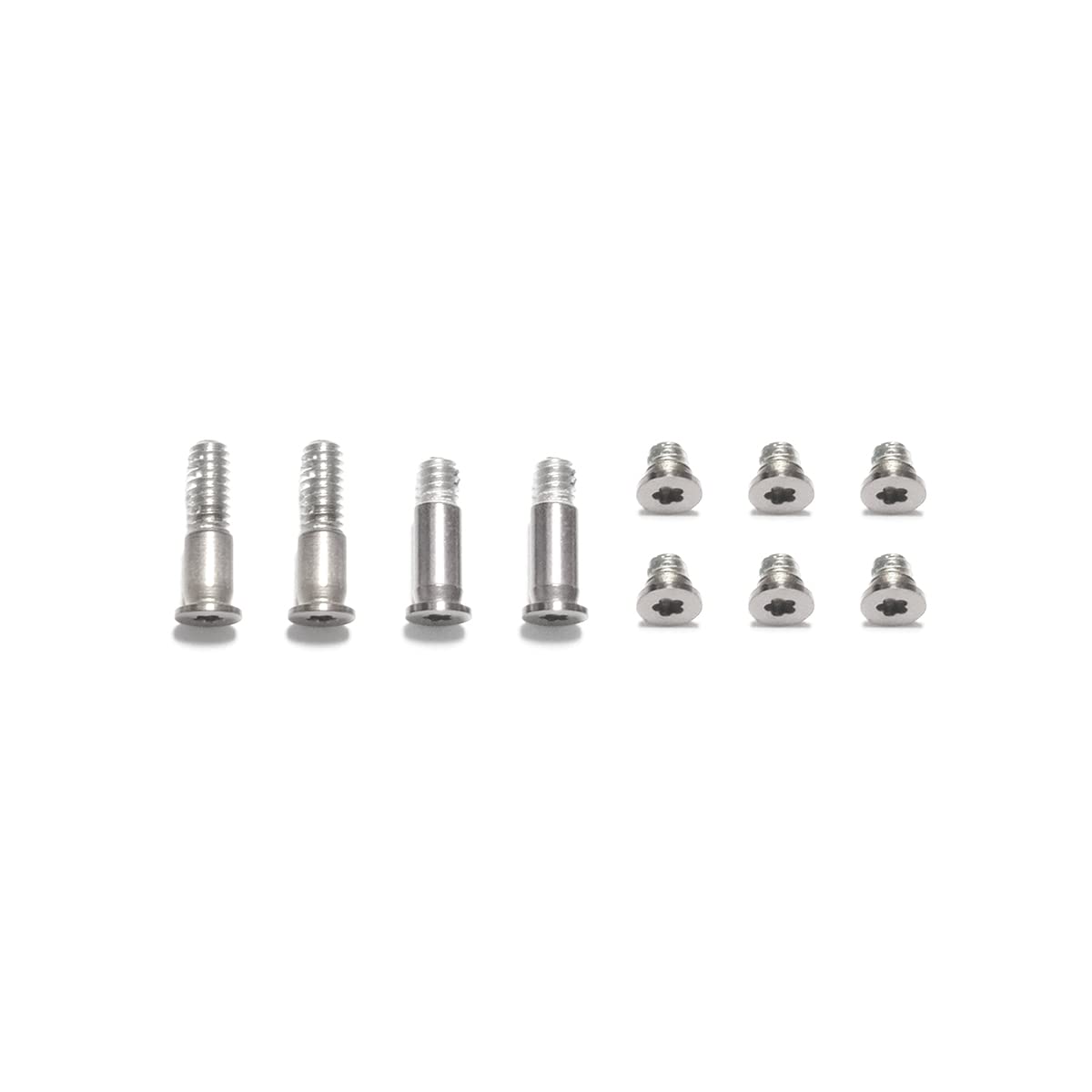 ICTION New A1932 A2179 Bottom Case Screws for MacBook Air 13" A1932 (2018-2019) A2179 (2020) (Silver)