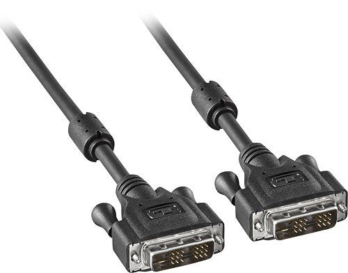 Insignia - 6.5' DVI Cable - Black