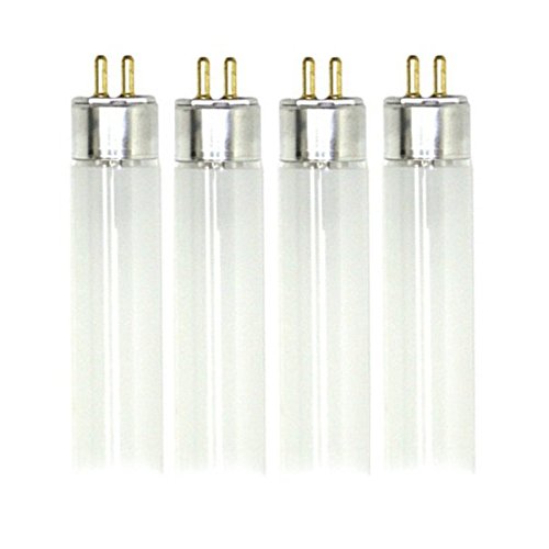 Undranded (4 Lamps) F13T5CW 13 Watt T5 Fluorescent Tube 4100K Cool White (from Bulk No Sleeves)