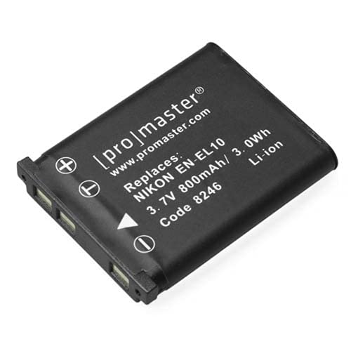 Promaster EN-EL10 Battery - Replacement for Nikon EN-EL10