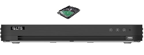 LTS LTD8516K-ST-4TB, Platinum Professional Level 16 Channel HD-TVI 4.0 DVR, 1U, SATA up to 16TB, 4TB Pre-Installed Storage