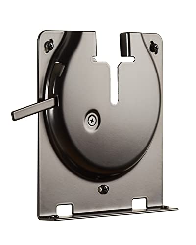 Sanus Wall Mount for Sonos Amp - Slim Black Design with Lockable Latch for Security - Low Profile Bracket Design Mounts in Any Orientation - Built-in