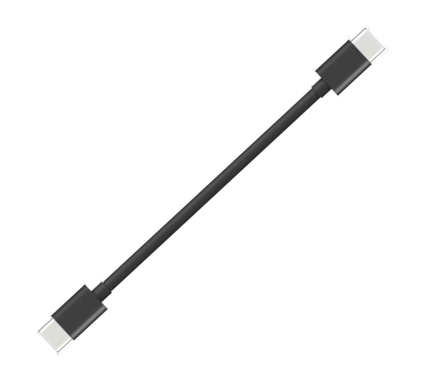 12INCH Short SC16 SC22 USB C to USB-C (Both USB Type C) for Rode VideoMic GO II, Wireless GO II, Compatible with iPhone 15, McBook, PC, Laptop
