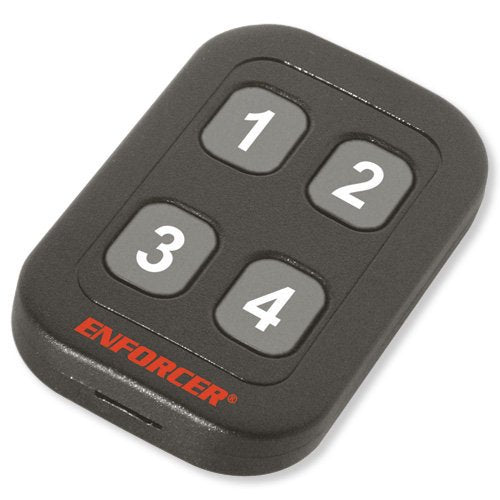 Seco-Larm SK-919TP4H-NQ Enforcer Handheld Slimline RF Transmitters, 4 Buttons, 15 Channels