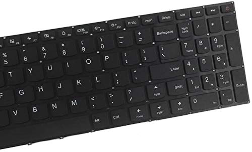 Laptop Replacement Keyboard Fit Lenovo IdeaPad 110-15ACL 110-15AST 110-15IBR US Layout