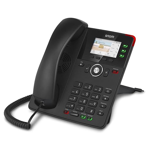 Snom Technology D717 Snom D717 Sip Phone 3.2 Lcd 4 Sip