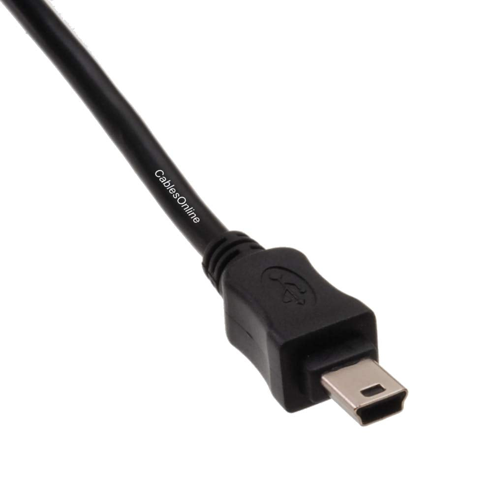 CablesOnline, 3ft USB 2.0 A-Type Male to Mini-B 5-Pin Male Shielded USB Cable, USB2-A503