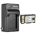 Kastar 1-Pack BN-VF808 Battery and AC Wall Charger Replacement for JVC GZ-MG155EX GZ-MG155P GZ-MG155U GZMG155US GZ-MG155US GZ-MG157 GZ-MG157EK