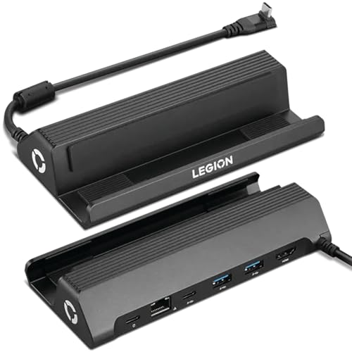 Legion Go USB-C Hub Dock for Legion Go - 6-in-1 Dock, Port Expansion, Charging, Video, Ethernet Support
