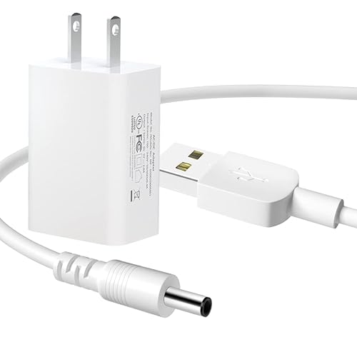 USB Charger with DC Charging Cord for LELO Gigi,Gigi 2,Mia,Mona,Mona 2,Mona Wave,Lna Wave,Ora,Ora 2,Liv,Liv 2,Lily,Lily 2,FOREO Luna Mini Facial