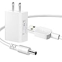 USB Charger with DC Charging Cord for LELO Gigi,Gigi 2,Mia,Mona,Mona 2,Mona Wave,Lna Wave,Ora,Ora 2,Liv,Liv 2,Lily,Lily 2,FOREO Luna Mini Facial