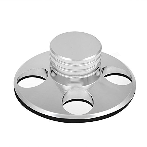Records Albums, Record Clamp for, Record Weight Clamp, Audio Turntable Metal Disc Stabilizer Disc Stabilizer Clamp for Record Player,Sliver