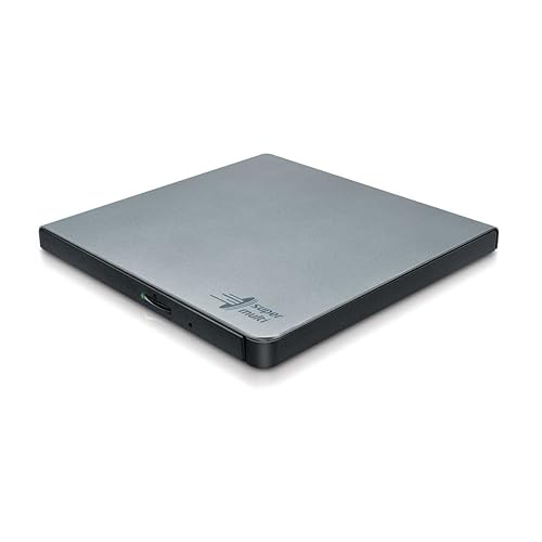 LG GP57ES40 External Ultra Portable Slim DVD-RW Black, Silver