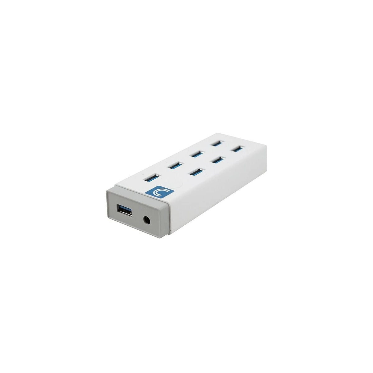 Comprehensive USB37HUB USB3-7Hub - Hub - 7 Ports, White