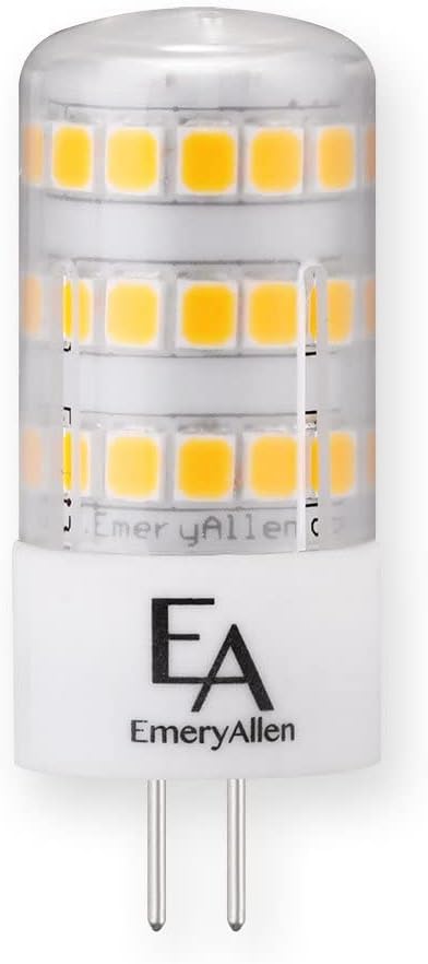 EmeryAllen G4 LED Bulb 4.0W (50W Eq), 4000K, 12V