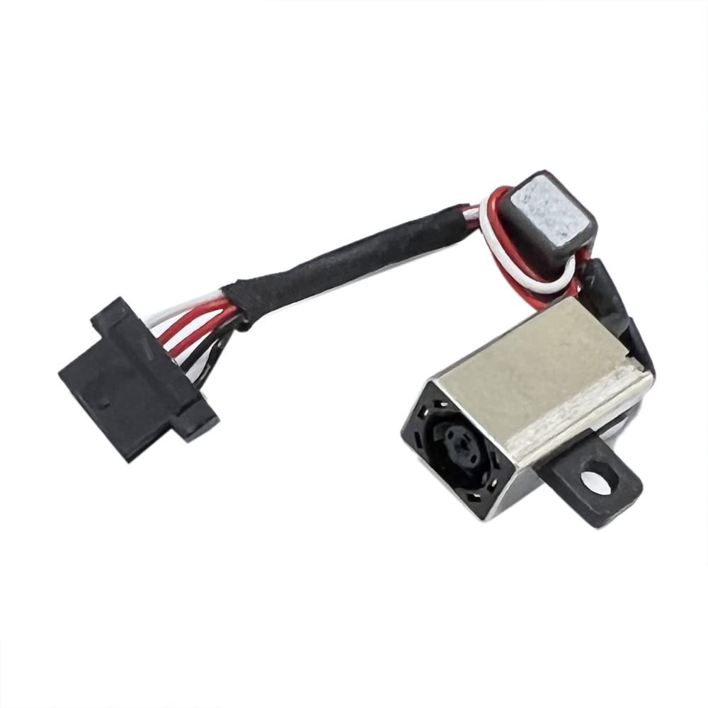 Zahara AC DC in Power Jack Replacement for Dell Latitude 13-7000 13-7350 7347 7348 7350 7351 P58G001 2-in-1 DC30100ST00 P/N:A14891-GT074