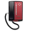 Auto-Dial Emergency Desk/Wall Phone (Black)