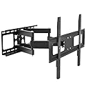 VIVO Outdoor Full Motion TV Wall Mount for 37 to 80 inch Screens, Articulating Bracket Holds up to 110 lbs, Max VESA 600x400, Black, MOUNT-TV80WP