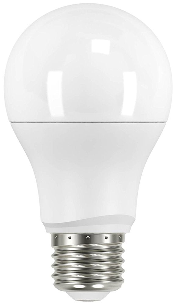 6 Pack Satco S9593 9.5 Watt Non-Dimmable Frosted 2700K Warm White LED A19 Light Bulb - Medium Base (60w Equivalent)