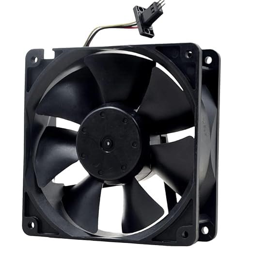 Ailsa Hexi 4715KL-05W-B49 DC24V 0.46A 120x120x38mm 3-Wire Inverter Fan