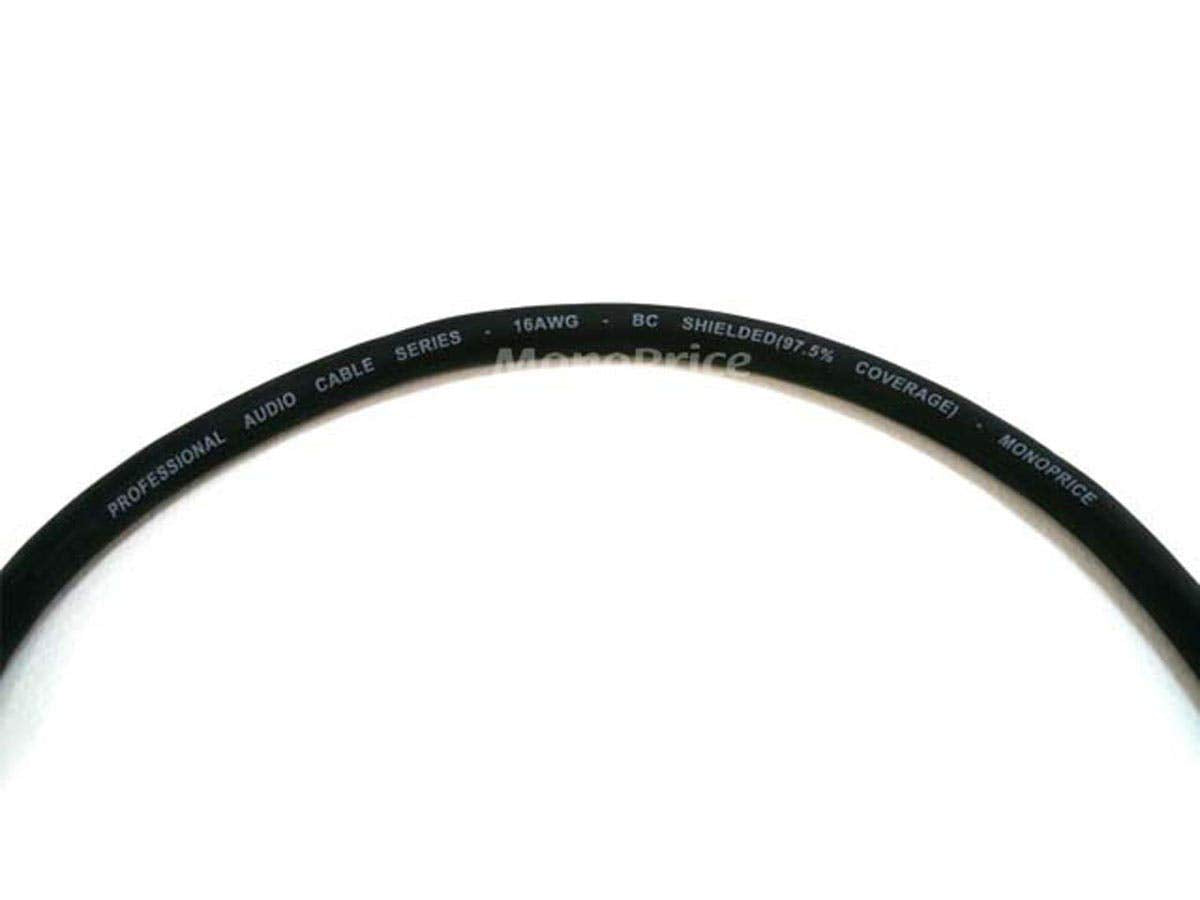 Monoprice 104776 3-Feet Premier Series XLR Male to RCA Male 16AWG Cable