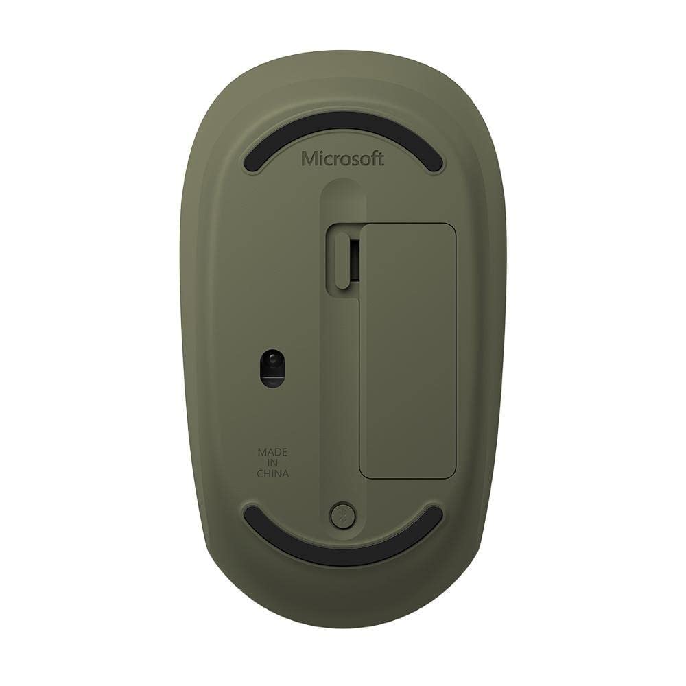 Microsoft Bluetooth Mouse - Forest Camo. Compact, Comfortable Design, Right/Left Hand Use, 3-Buttons, Wireless Bluetooth Mouse for PC/Laptop/Desktop