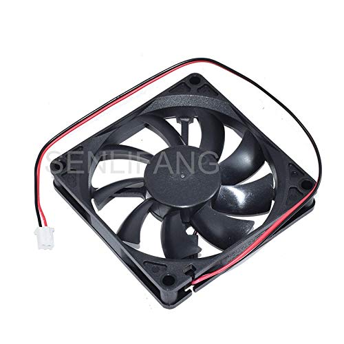 New 8CM Square Cooling JF0815S1UR-R DC 12V 0.34A 80x80x15mm 2-Wire Server Cooler Fan
