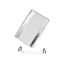 CyanWind LCD Back Cover & Hinges for HP 17-by 17-CA 17T-by 17Z-CA 17-by2053cl 17-by3063st 17-by0062st 17-by3053cl 17-by0053cl 17-by4013dx 17-by4633dx