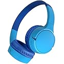 Belkin SoundForm Children's Mini Wireless Headphones with Built-in Microphone and Fun Sticker 30 Hours Playback - Study Holidays on Ear Headphones…