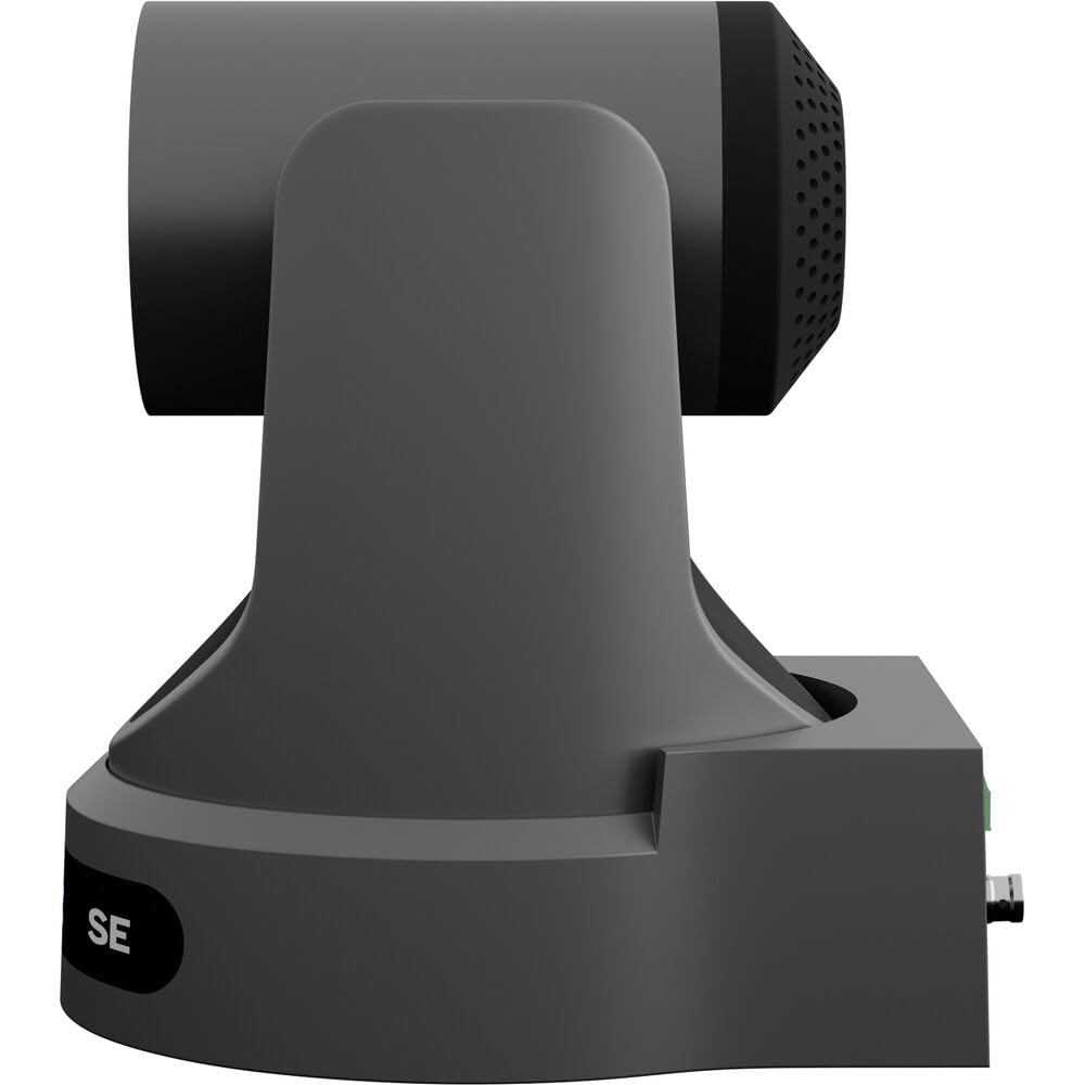 PTZOptics Move SE SDI/HDMI/USB/IP PTZ Camera with 20x Optical Zoom (Gray) (PT20X-SE-GY-G3) + Universal Wall Mount (Black) + Lens Cleaning Kit + HDMI