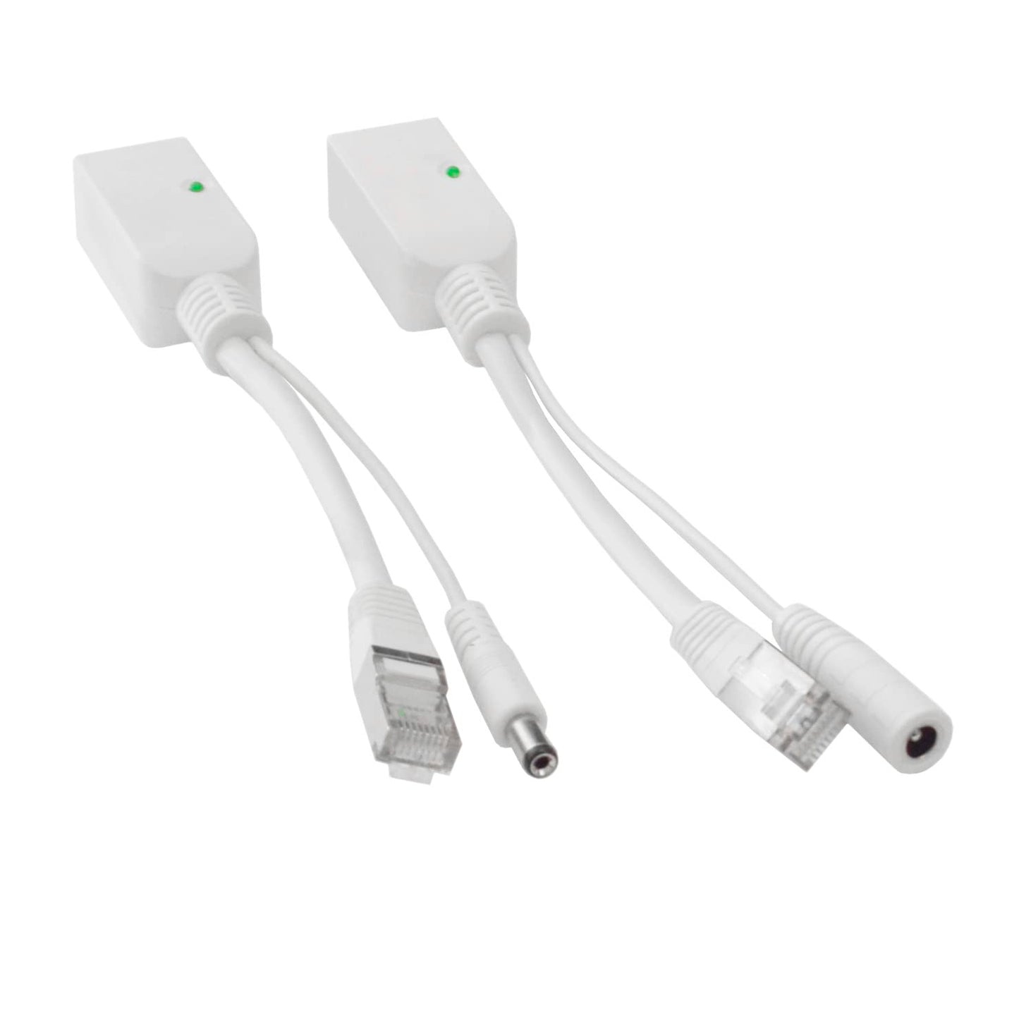 Premiertek PT-POE-GSPK GIGABIT PASSIVE POE INJECTOR AND SPLITTER KIT 9/48V White